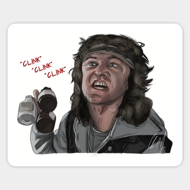 The Warriors: Luther Plays Bottles Magnet by 51Deesigns