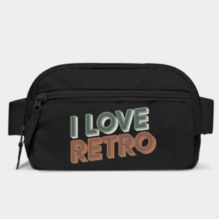 I Love Retro Nostalgic Vintage 80's Vibes Bag