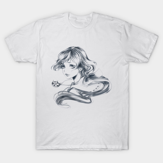 Lia Sketch T-Shirt by Sophie-chan
