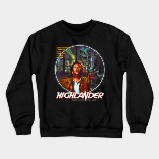 Highlander, Christopher Lambert, Cult Classic Crewneck Sweatshirt