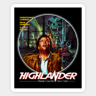 Highlander, Christopher Lambert, Cult Classic Sticker