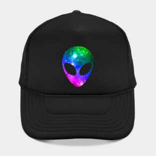 Cosmos Colorful Space Alien Head Hat