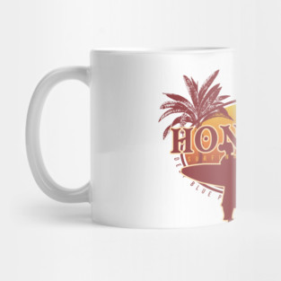 Honolulu Surf T-Shirt Mug