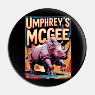 umphreys McGee rhinoceros fan art Pin