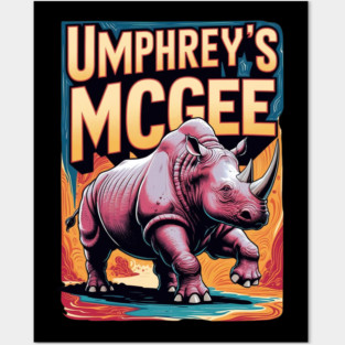 umphreys McGee rhinoceros fan art Posters and Art