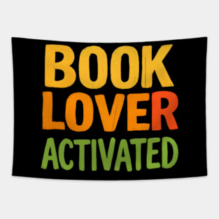 Book Lover Activated Tapestry
