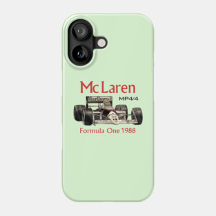 McLaren Formula one 1988 Phone Case