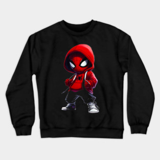 spiderman chibi Crewneck Sweatshirt
