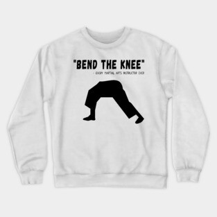 Martial Arts Instructor Crewneck Sweatshirt