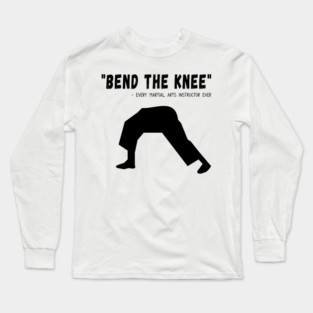 Martial Arts Instructor Long Sleeve T-Shirt