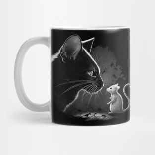 Cat and Mouse Mug