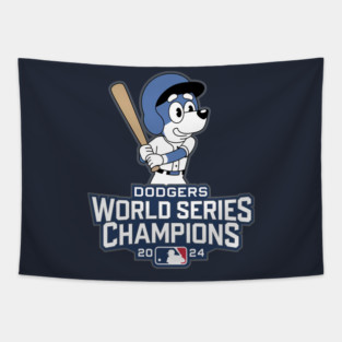 Bluey : Dodgers World Series Tapestry