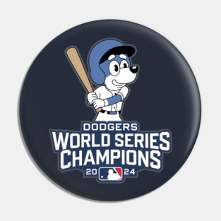Bluey : Dodgers World Series Pin