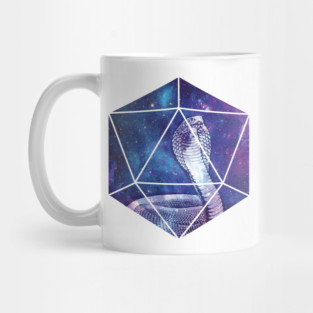 D20 Snake Bright Soul Mug