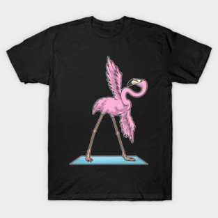 Flamingo Yoga Yoga mat T-Shirt