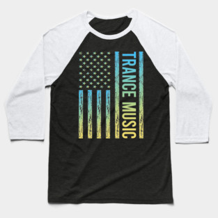 Gradient Flag 02 Trance music Baseball T-Shirt