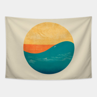 Waves Tapestry