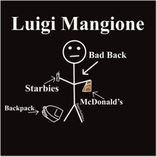 Luigi Posters and Art