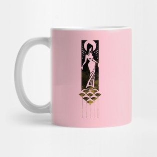 art deco angel Mug