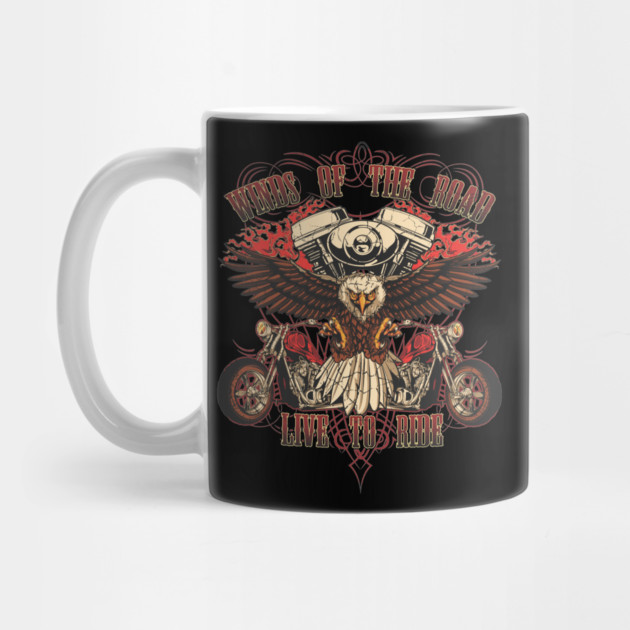 Winds of the Road Eagle Motorcycle by Urbanprint