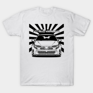 GR Corolla - Black Print T-Shirt
