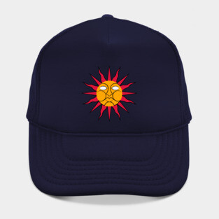 Folk Horror Wicker Man Sun Sigil Hat