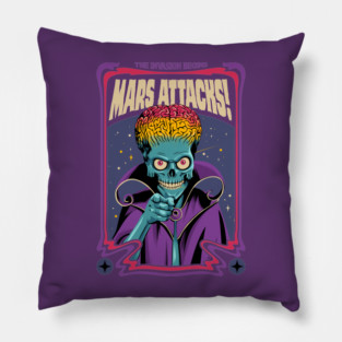 Mars Attacks: The Invasion Begins! Pillow