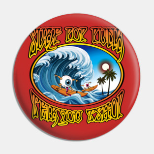 SURF POP PUNK Pin
