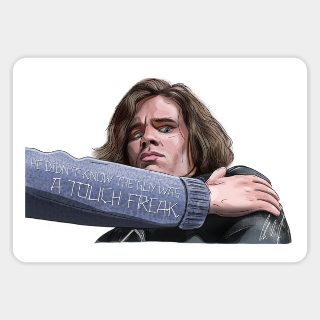 Three O'Clock High: Touch Freak Magnet by 51Deesigns