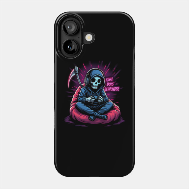 Final Boss Responder Phone Case by MakerMind8.2