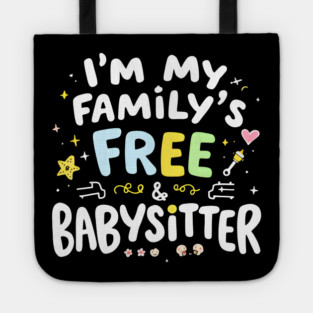 Free Babysitter Tote