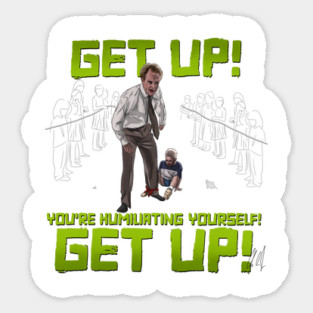 Billy Madison: Get Up! Sticker