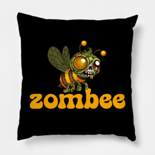 Cute Zombie Bee Pillow