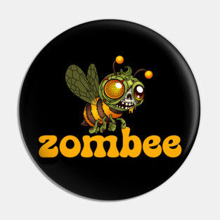 Cute Zombie Bee Pin