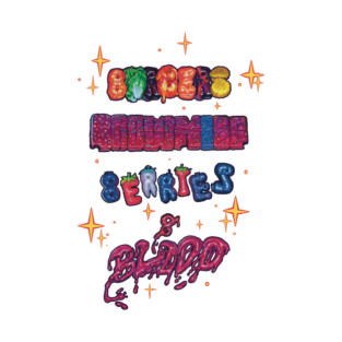 Burgers, Brownies, Berries, and Blood! T-Shirt