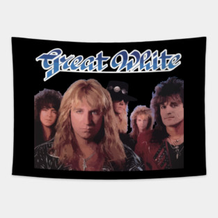 Great White Band Tapestry