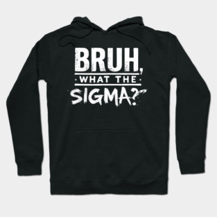 Bruh, What the Sigma? Hoodie