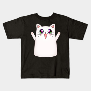 Kawaii Happy Cat, love Cats Kids T-Shirt