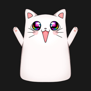 Kawaii Happy Cat, love Cats T-Shirt