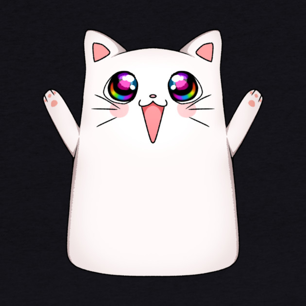 Kawaii Happy Cat, love Cats by logiamerch