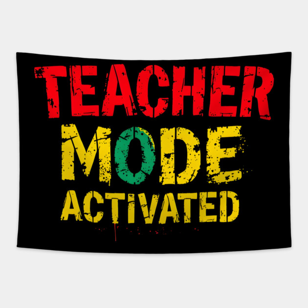 Teacher Mode Activated Tapestry by MakerMind8.2