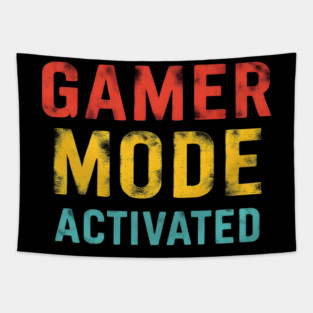 Gamer Mode Activated Tapestry
