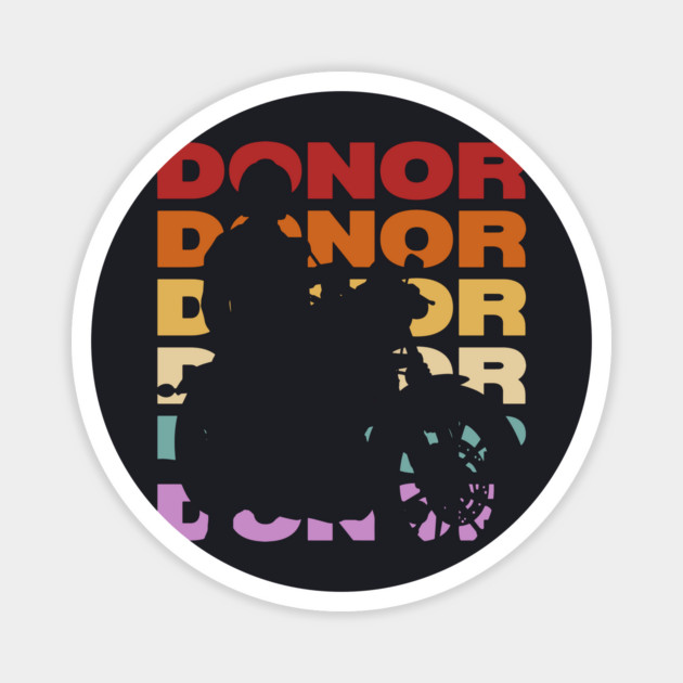 Retro Funny Biker Chopper Gift Magnet by TuncGK