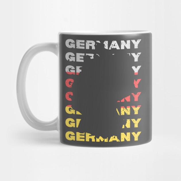 Rustic Germany Typography Design with Distressed Map Style by TuncGK