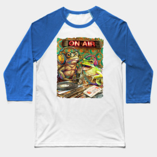 Frog and Toad’s Undiscovered MP3 Files Baseball T-Shirt