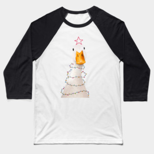 Christmas duck Baseball T-Shirt