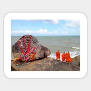 Wat Khao Kao Saen Thai Buddhist Temple Songkhla Sticker