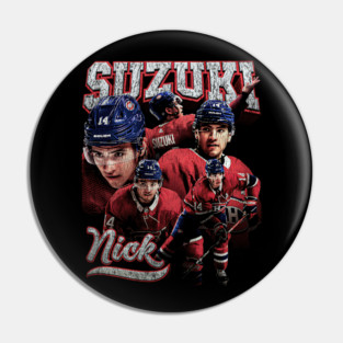 Nick Suzuki Vintage Pin
