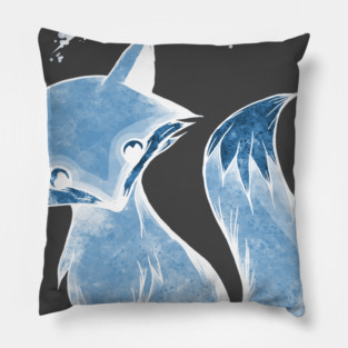 Icy Fox Pillow