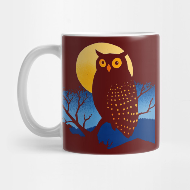 Lonely Owl - Monochromatic Winter - Wildlife by TuncGK